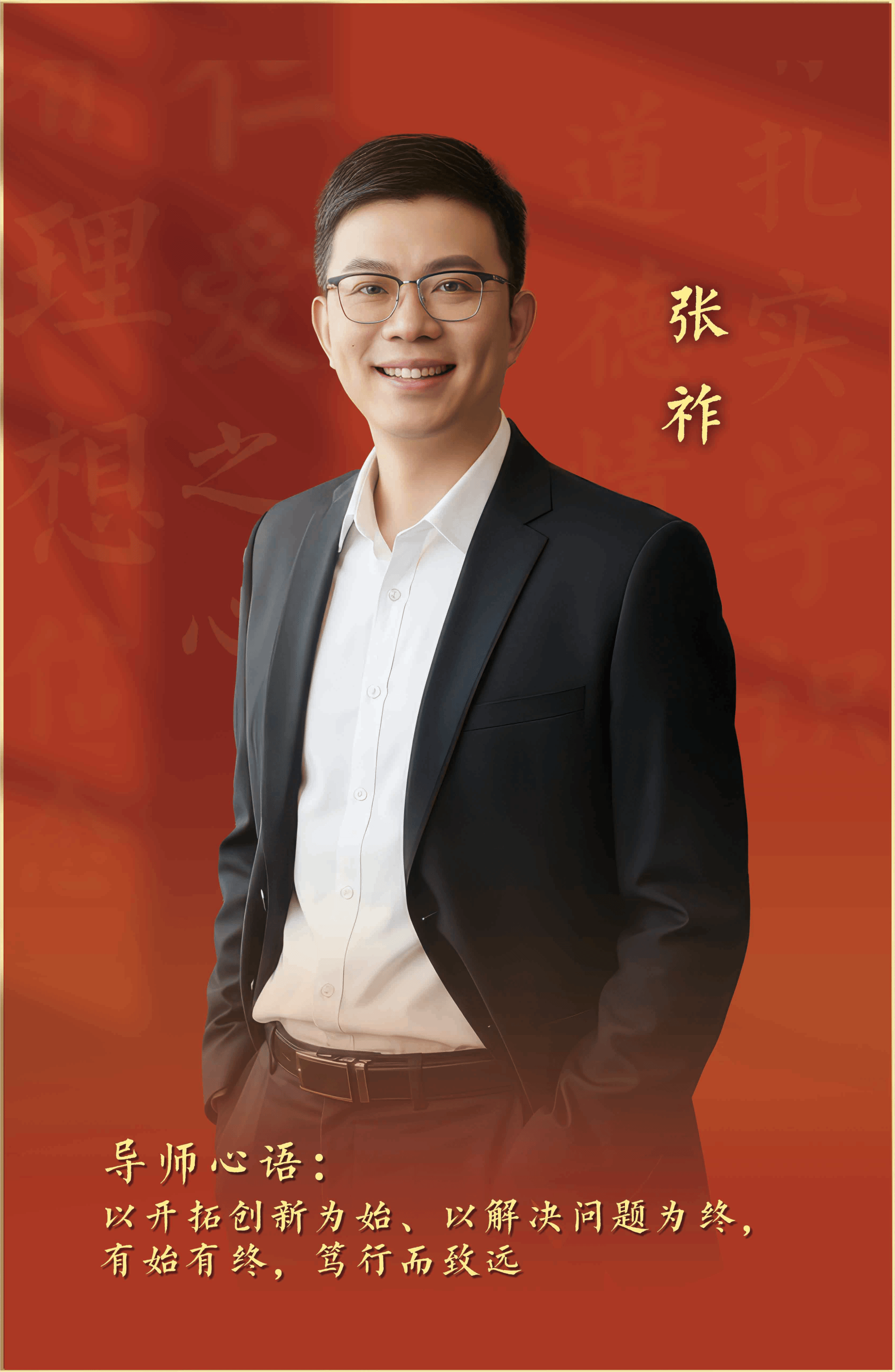 2025年“我心目中的好导师”——张祚