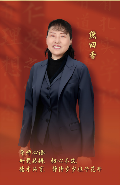 2023年“我心目中的好导师”——熊回香